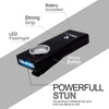 Premium Stun Gun - Tactical Flashlight 3 Modes USB Rechargeable 250 Lumens LED  - Powerful 1.3 µC Charge- Personal Safety and Protection Red, Black, Blue