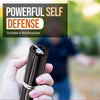 Lipstick Stun Gun - Avenger Defense ADS-100 – 1.2 µC High Charge Powerful Self Defense – Rechargeable, Black
