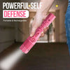 Heavy Duty Stun Gun - Tactical Flashlight Rechargeable with 280 Lumen LED . Extremely powerful 1.4uC - Black