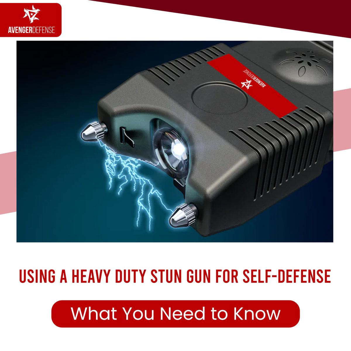 1200 Rpm Gunfire Guide to Using a Heavy-Duty Stun Gun for Self-Defense