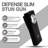 Premium Stun Gun-  Tactical Flashlight 3 Modes USB Rechargeable 250 Lumens LED - Powerful 1.3 µC Charge- Personal Safety and Protection  Black, Blue, Red