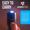 Stun Gun Ultra-ADS-30 Powerful Rechargeable– 1.9uC Charge Portable Stun Gun – 380 Lumen LED Flashlight – Military Grade Aluminum – Includes Case